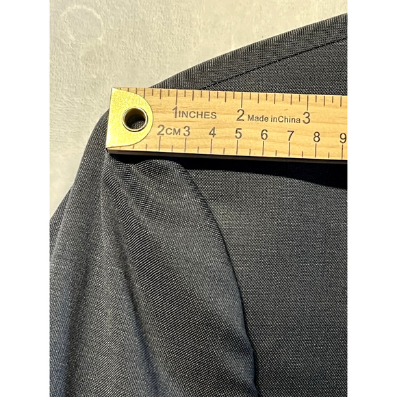 New Calvin Klein Mens 44S Slim Solid Steel Gray Nailhead Blazer Jacket $460 - Picture 10 of 16